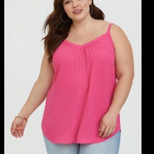 *NWT* Size 5 Pink Georgette Tunic Cami